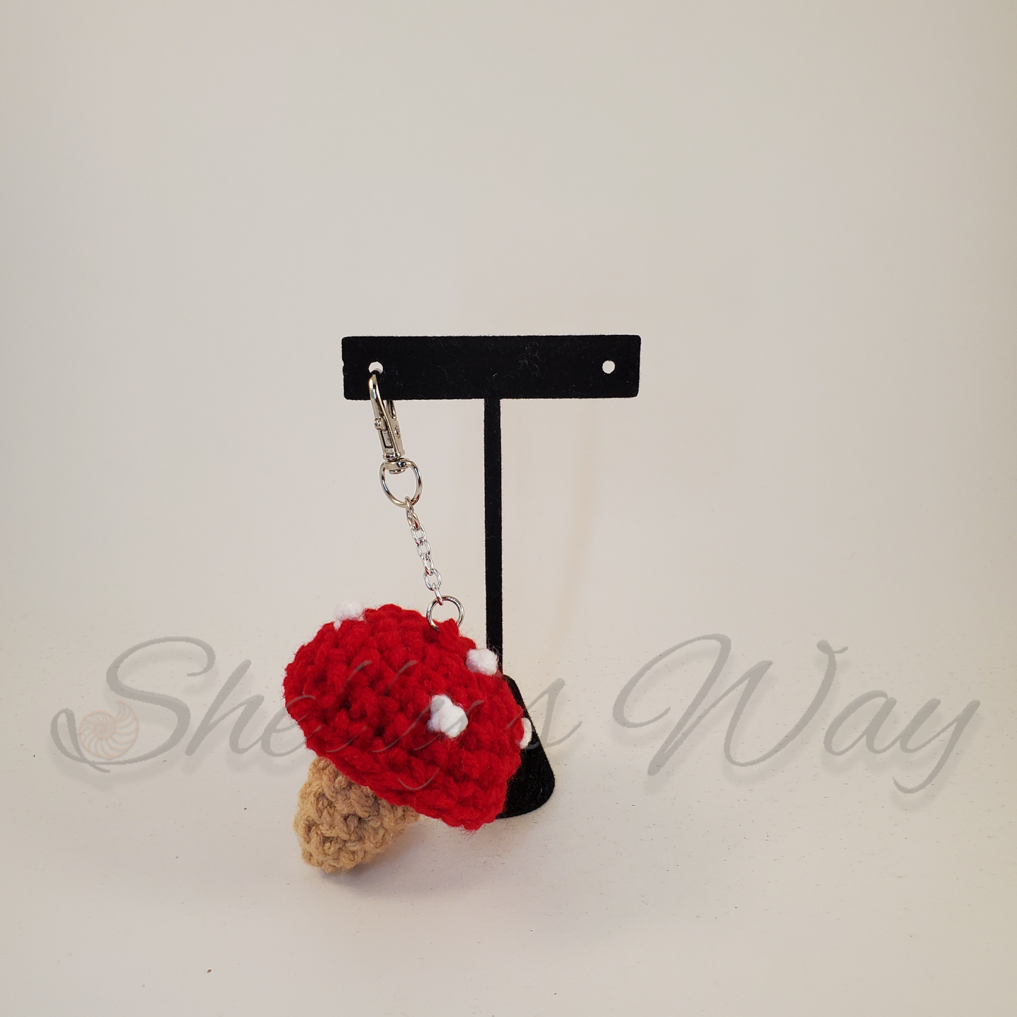 Red Mushroom Clasp