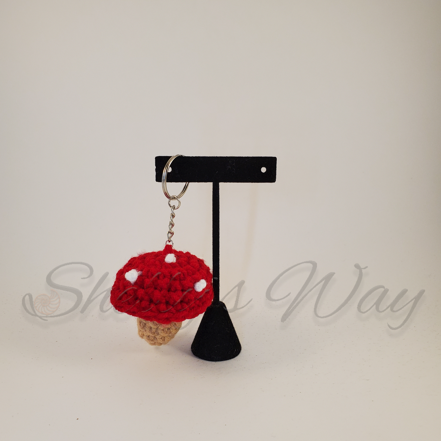 Red Mushroom Keychain